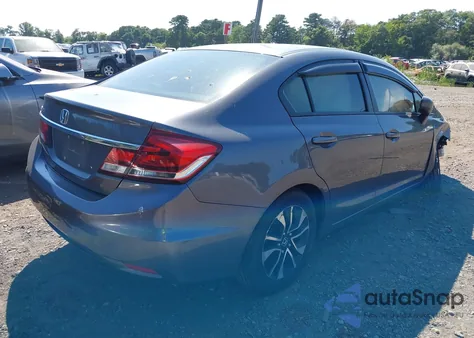 2014 Honda Civic Lx z USA, uszkodzony, nr VIN 2HGFB2F59EH501850